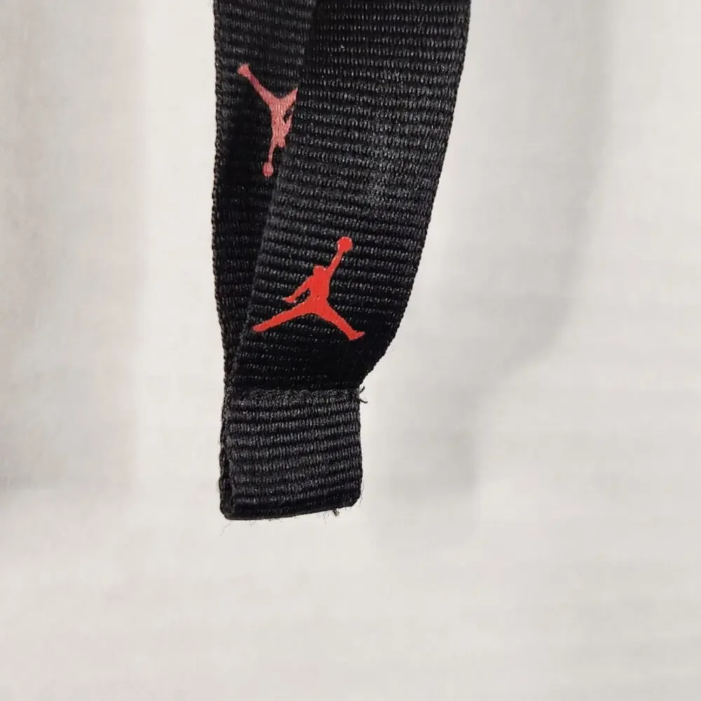 Nike Jordan lanyard black and red